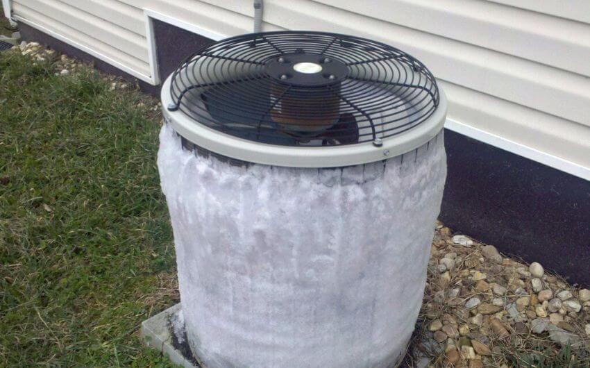 Frozen AC Evaporator Coil Symptoms