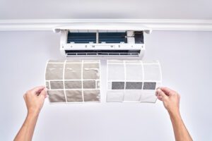switching air filters to get rid of musty ac smell